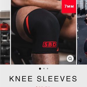 SBD Apparel Weight lifting knee sleeves. XXXL.